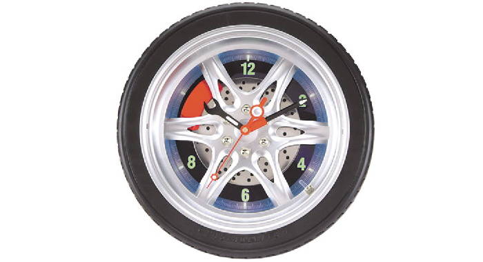 Chevy Parts » Clock - Tire Neon