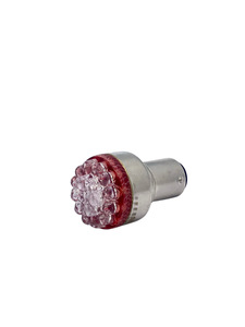 Bulb -LED Super Bright Red Bulb 12v Dual Contact (Offset Pins) Photo Main