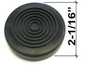 Starter Pedal Rubber Pad (For The Foot Starter), Snap Over Cap Photo Main