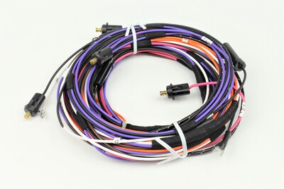 Wiring Harness, Chevy Car Tail Light - 150 2 Door and 4 Door and Club Coupe, Plastic Covered Photo Main