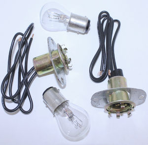 Chevy Parts » Park Light Sockets, Bulbs 6v For Turn Signal