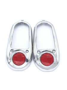 Rim - Tail Light With Reflector (Except Sedan Delivery), Stainless Steel Photo Main