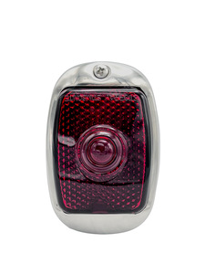 Chevrolet Truck Tail Light Assembly -Right Side, Script Glass Lens, Stainless Housing Photo Main