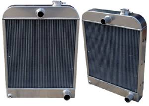 Chevy Parts Radiator Aluminum With Offset Top Fill Neck 