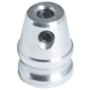 Polished Machined Aluminum Dash Knob - 1/4" Hole Photo Main