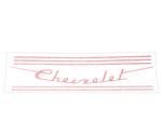 Chevrolet Parts -  Lettering -Grille (Vinyl)