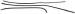 Chevrolet Parts -  Door Windlace Retainer On Cab Right Side (1950-55 1st Series)