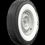 Chevrolet Parts -  Tire (670x15). BF Goodrich, Bias Ply, 3-5/8" White Wall, Tubeless