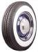 Chevrolet Parts -  Tire (650x16). Coker Classic, Radial, 3-1/4" White Wall