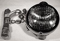 Chevrolet Parts -  Driving Lights (6v, 5") Clear With Brackets