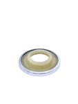 Chevrolet Parts -  Chevrolet Car Escutcheon Ivory With Chrome Ring
