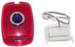 Chevrolet Parts -  Chevrolet Car Tail Light Lens, LED W/ Blue Dot - (Red Lens) Left Side With Led License Light 12 Volt