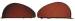 Chevrolet Parts -  Fender Skirts -Perfect Reproduction Teardrop