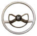 Chevrolet Parts -  Steering Wheel -Butterfly Accessory, White - 6 Month Warranty From Time Of Purchase