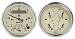  Parts -  Instrument Gauges - Auto Meter Antique Beige Series, 3-3/8" Speedo Tach Combo and Quad Gauge Set