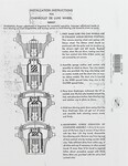 Chevrolet Parts -  Steering Wheel, Banjo - Installation Sheet