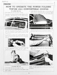 Chevrolet Parts -  Convertible Top, Folding Instructions Sheet - Top Folding (Cabriolet)