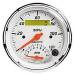  Parts -  Instrument Gauges - Auto Meter Arctic White Series, 3-3/8" Speedo Tach Combo