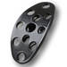  Parts -  Brake / Clutch Pedal -Lakester (Spoon), Black Finish