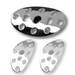  Parts -  Brake Pedal -Lakester (Spoon--Big For Automatic Transmissions), Chrome Finish