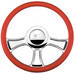  Parts -   Steering Wheel, Billet, Half Wrap -15.5 Inch, Chicayne