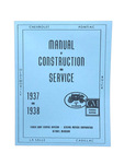 Chevrolet Parts -  Manual, Fisher Body Construction and Adjustment (Superb Reproduction)