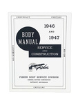 Chevrolet Parts -  Manual, Fisher Body Construction and Adjustment