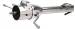  Parts -  Steering Column, Tilt -Column Shift 2" X 28", Chrome and Stainless Steel (Flaming River)