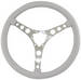  Parts -  Steering Wheel -Corvette, 15" Dia. With 6 Bolt Flange, Light Grey Leather Wrap