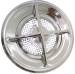  Parts -  Wheel Covers Crossbar Style 15" - Set Of 4 Chrome