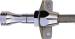 Chevrolet Parts -  Transmission Dipstick. Polished Alum/ Braided. Chevy 700r4 (Fire Wall Mount)