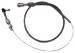  Parts -  Throttle Cable Assembly, -Braided Stainless, Universal 24" Housing With Cable