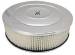  Parts -  Air Cleaner, Chrome 14" X 4" Performance Style -Paper Element & Flat Base