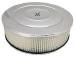  Parts -  Air Cleaner, Chrome 14" X 4" Performance Style  -Paper Element and Off-Set Base