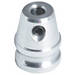  Parts -  Polished Machined Aluminum Dash Knob - 3/16" Hole