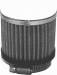  Parts -  Valve Cover Breather, Chrome Clamp-On Filter Style - 1 3/8" Hole