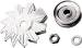 Chevrolet Parts -  Chrome Gm and Ford Single Groove Pulley And Fan