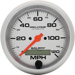  Parts -  Instrument Gauges - Auto Meter Ultra Lite Series 3-3/8" 0-120 Mph Electronic/ Programmable Speedometer